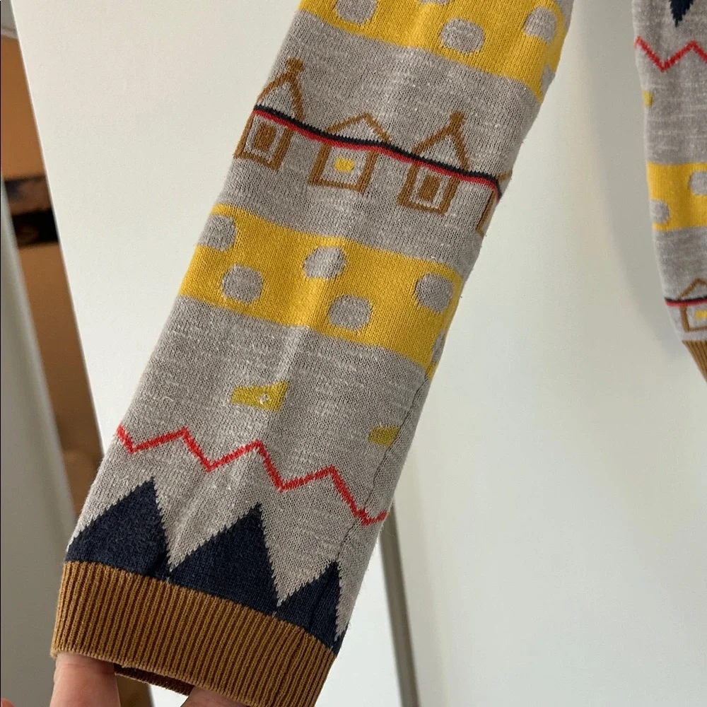 Rütme Multicolor Geometric Cardigan - Picture 6 of 10